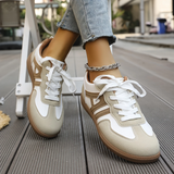 Women's Shoes - Supportive Wide-Toe Trainers - Crystal - product view 5