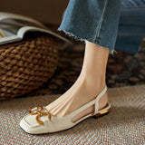 Women's Shoes - Slingback Flats - Anna - product view 4