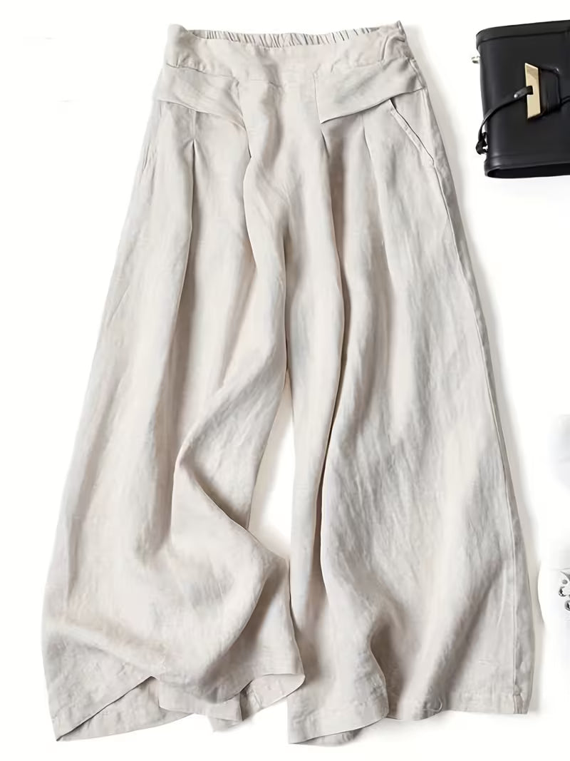 Women's Trousers - Breathable Loose Wide-Leg - Valeria - product view 7