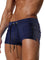 Men's Swimwear - Zipper Boxer Swim Trunks - Tanner - product view 3