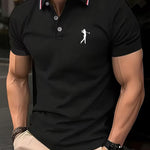 Men's Shirt - Casual Short-Sleeve Golf Printed - Arnold - product view 10