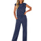 Women's Two-Piece Set - Casual Summer Soft Lounge Set - Emery - product view 7