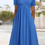 Women's Dress - Crossover - Monic - product view 6