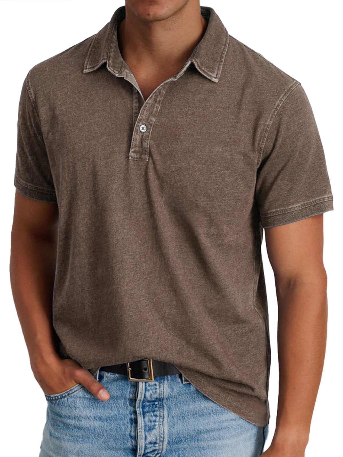 Men's Shirt - Heritage Polo - Spencer - product view 8