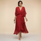 Women's Dress - Chiffon V-Neck - Abigail - product view 9