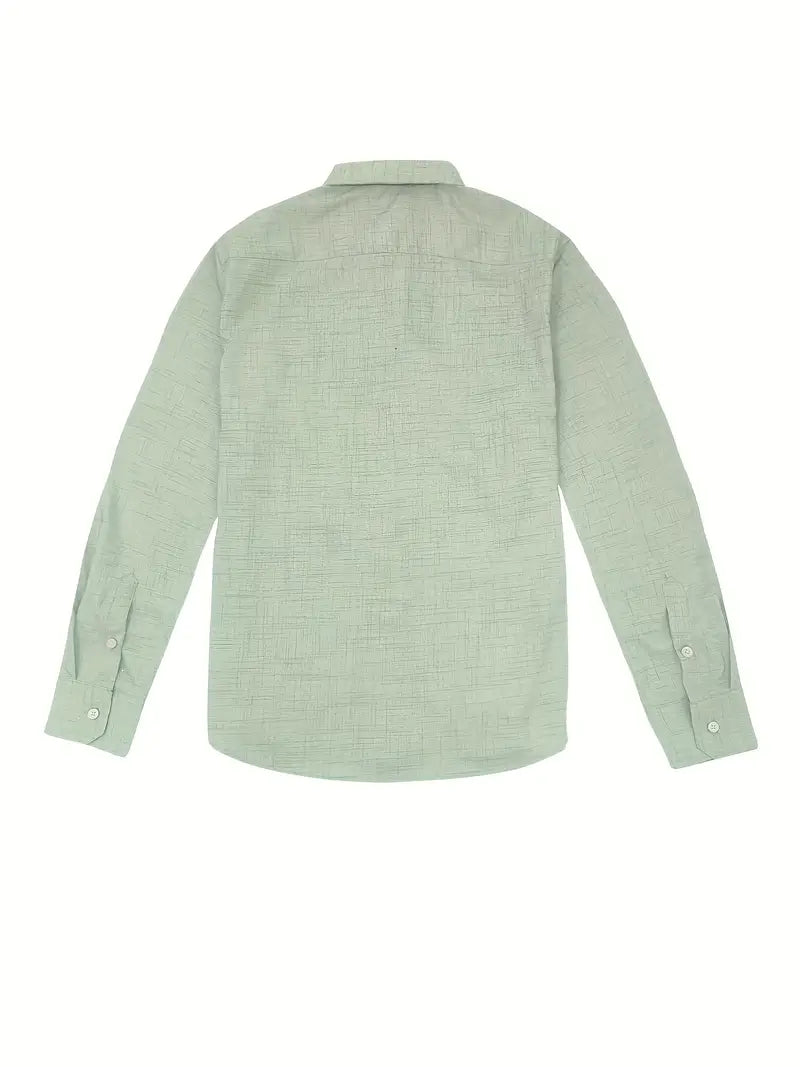 Men's Shirt - Tailored Button-Up - Theo - product view 12