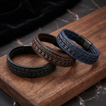 Men's Clothing - Braided Viking Bracelet - Nolan - product view 2