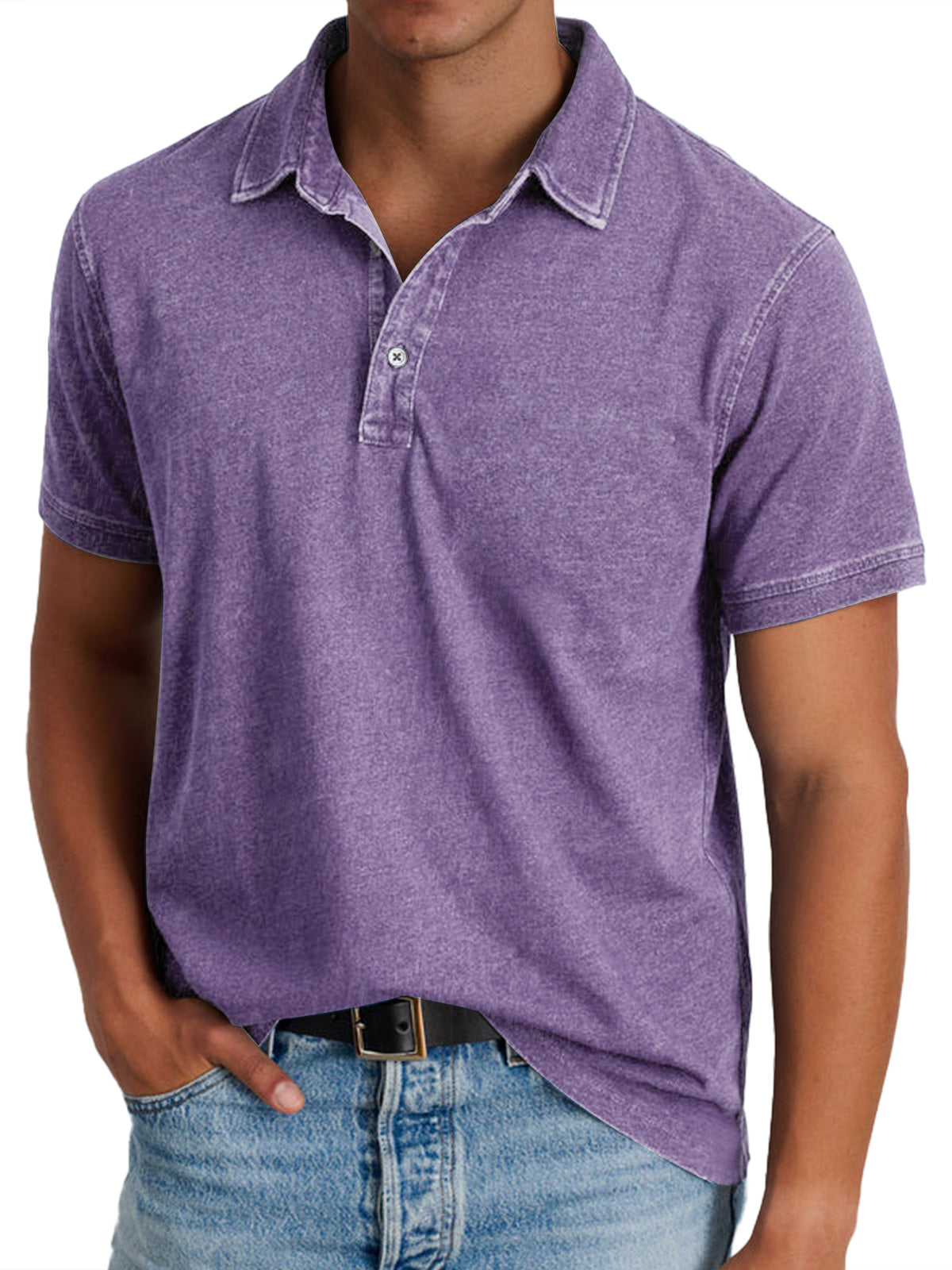 Men's Shirt - Heritage Polo - Spencer - product view 9