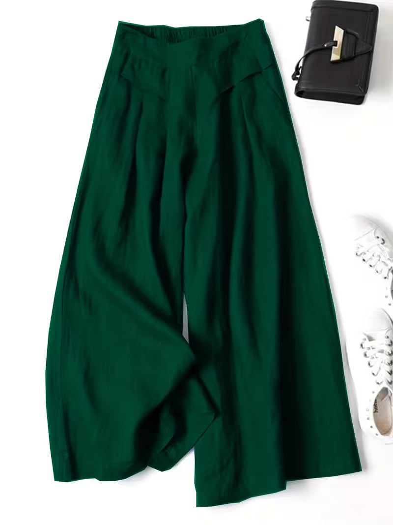 Women's Trousers - Breathable Loose Wide-Leg - Valeria - product view 2