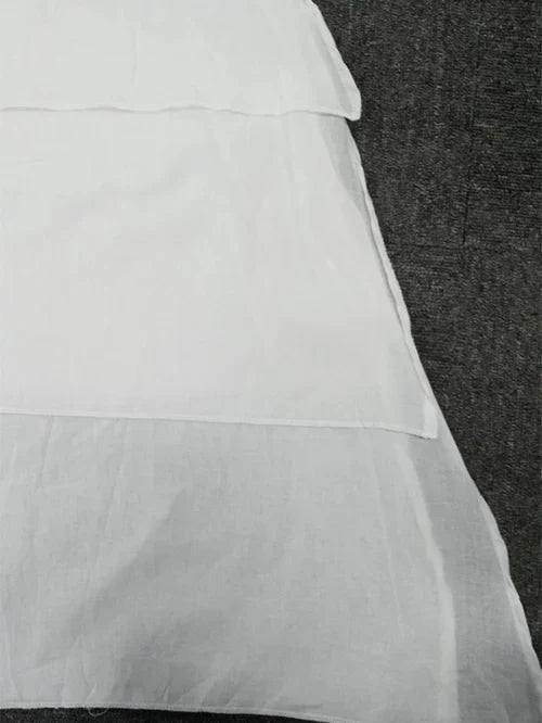 Women's Dress - Double-Layer Short-Sleeved - Senna - product view 9