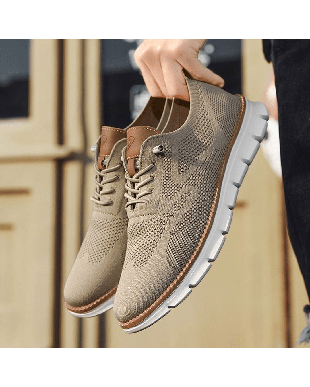 Men's Shoes - Modern Everyday Trainers - Jason - product view 10