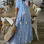 Women's Dress - Boho V-Neck Summer - Avery - product view 5