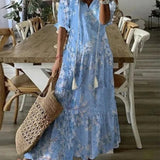 Women's Dress - Boho V-Neck Summer - Avery - product view 5