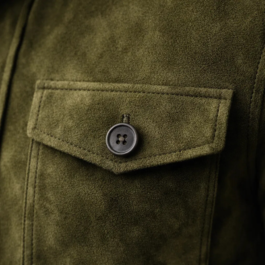 Men's Jacket - Pocket Suede - Jacob - product view 5