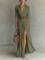 Women's Dress - Long Sleeve Collared - Allysia - product view 5