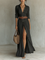 Women's Dress - Long Sleeve Collared - Allysia - product view 4