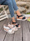 Women's Sandals - Braided Rope Platform - Aria - product view 4