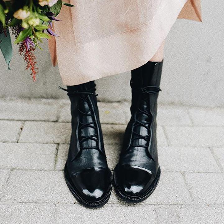 Women's Boots - Lace-Up Ankle - Sophia - product view 5