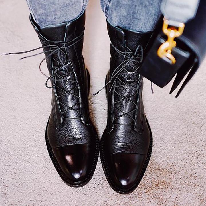 Women's Boots - Lace-Up Ankle - Sophia - product view 4