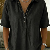 Women's Shirt - Casual Button-Up Collar - Waverly - product view 7