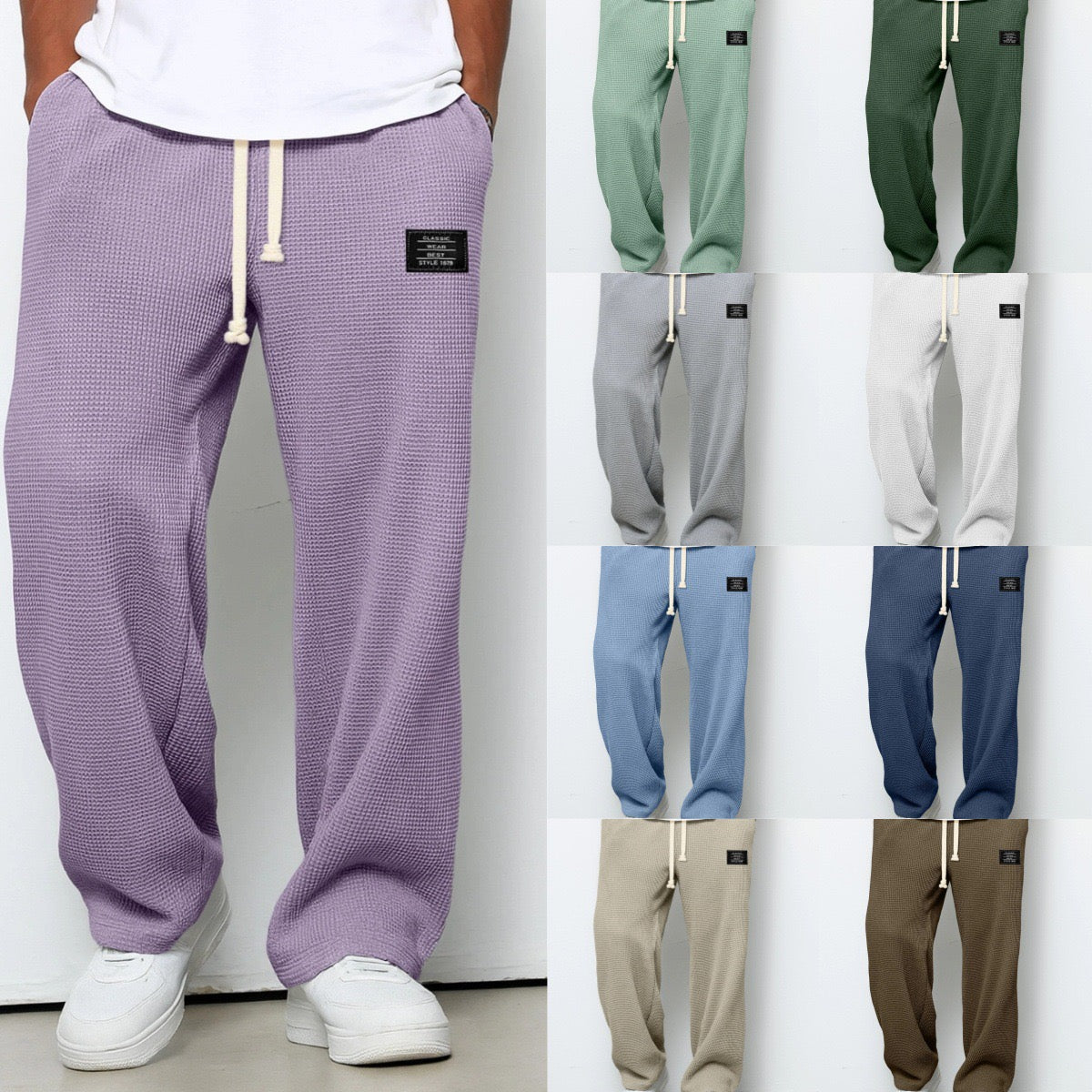 Men's Trousers - Relaxed Everyday Lace - Wesley - product view 12