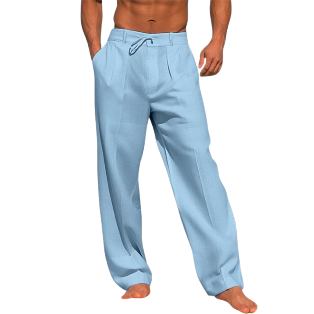 Men's Trousers - Plain Wide - Tristan - product view 1