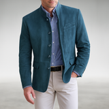 Men's Cardigan - Casual Modern Button - Adrian - product view 4
