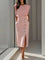 Women's Midi Dress - with Side Slit - Dalia - product view 4