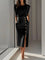 Women's Midi Dress - with Side Slit - Dalia - product view 6
