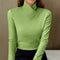 Women's Top - Sculpted Soft-Touch Turtleneck - Isabelle - product view 2