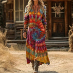 Women's Dress - Long Sleeve Vintage - Rosie - product view 4