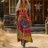 Women's Dress - Long Sleeve Vintage - Rosie - product view 4