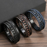 Men's Clothing - Braided Viking Bracelet - Nolan - product view 12