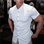 Men's Shirt - Slim Fit Short Sleeve - Blake - product view 2