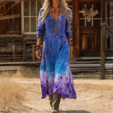 Women's Dress - Long Sleeve Vintage - Rosie - product view 5