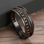 Men's Clothing - Braided Viking Bracelet - Nolan - product view 9