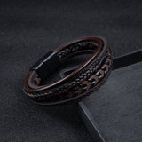 Men's Clothing - Braided Viking Bracelet - Nolan - product view 11
