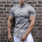 Men's Shirt - Slim Fit Short Sleeve - Blake - product view 4