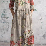 Women's Dress - Light & Floral - Elara - product view 1