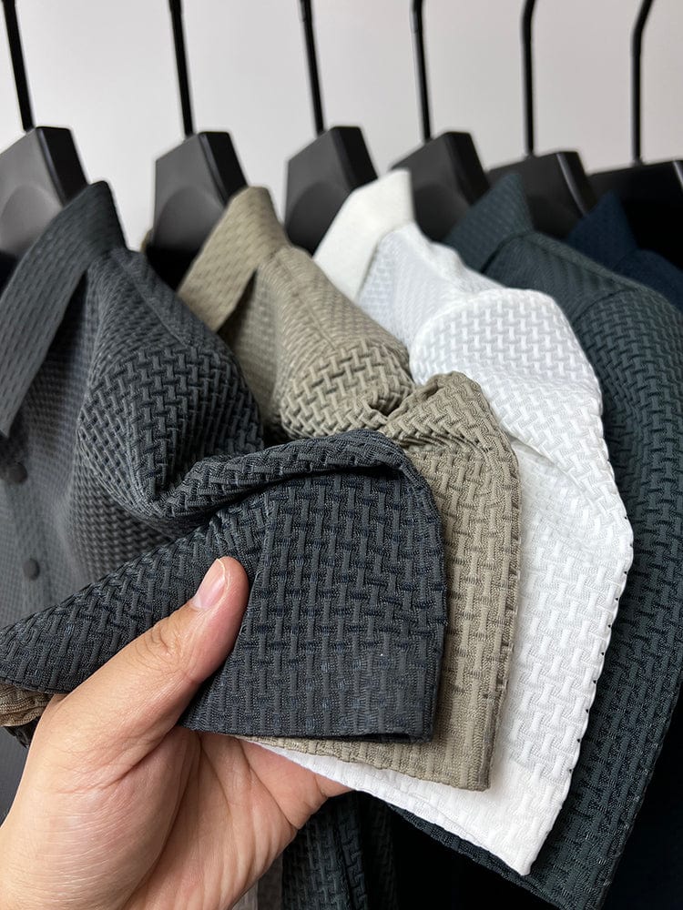 Men's Shirt - Button-Up Polo - Parker - product view 7