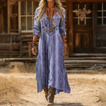 Women's Dress - Long Sleeve Vintage - Rosie - product view 6
