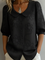 Women's Blouse - Embroidered Floral - Alyssa - product view 5