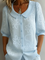 Women's Blouse - Embroidered Floral - Alyssa - product view 4