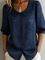 Women's Blouse - Embroidered Floral - Alyssa - product view 6