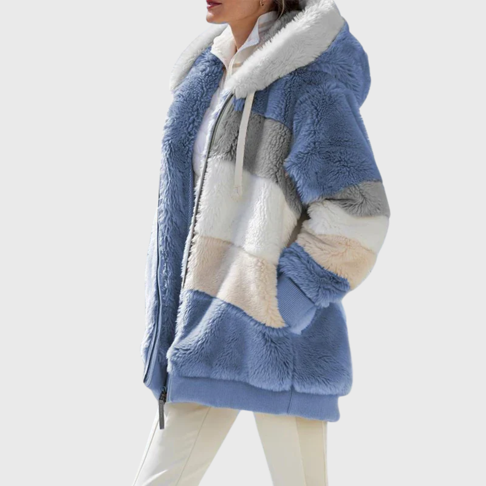 Women's Jacket - Multicolor Warm Puffer - Sofia - product view 1
