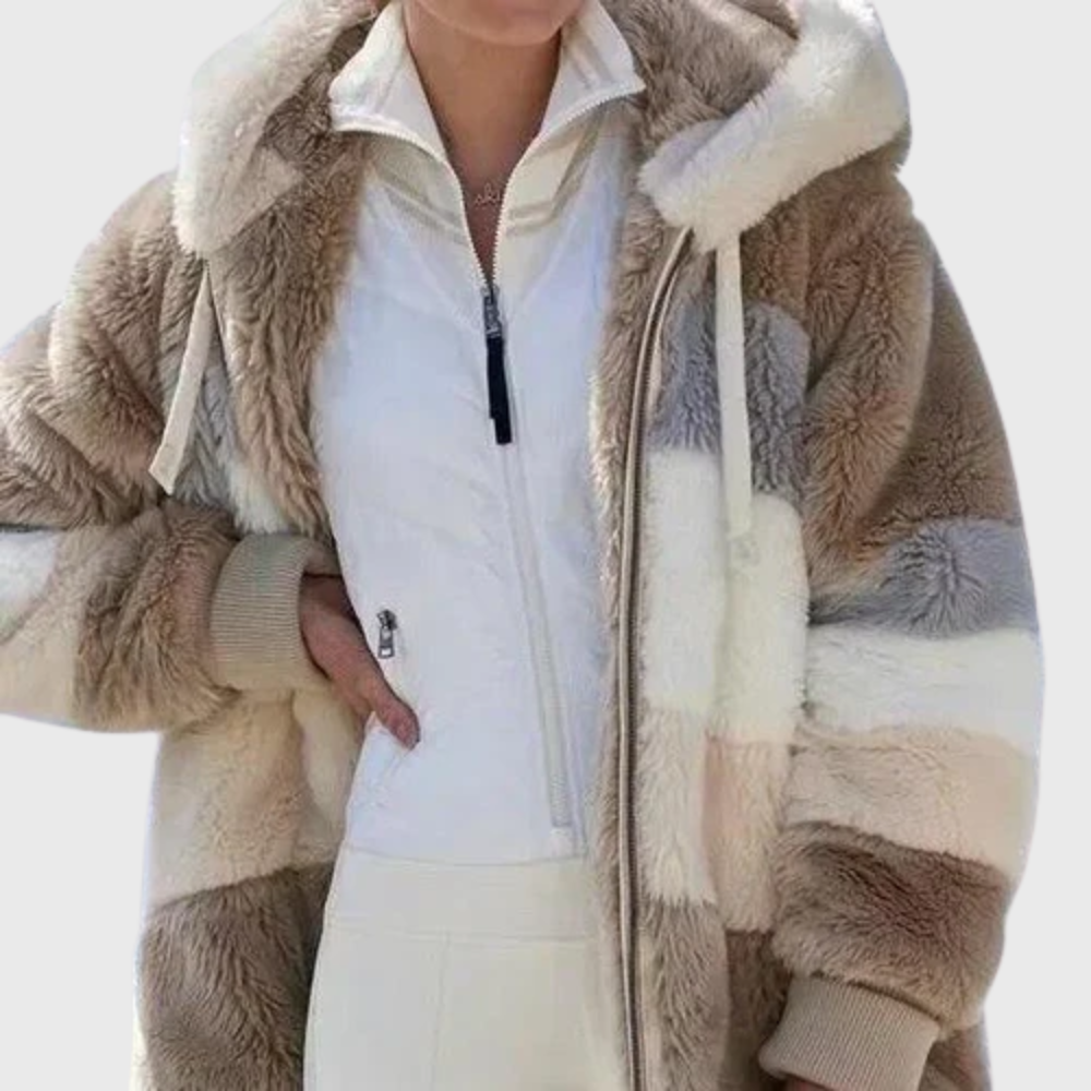 Women's Jacket - Multicolor Warm Puffer - Sofia - product view 5