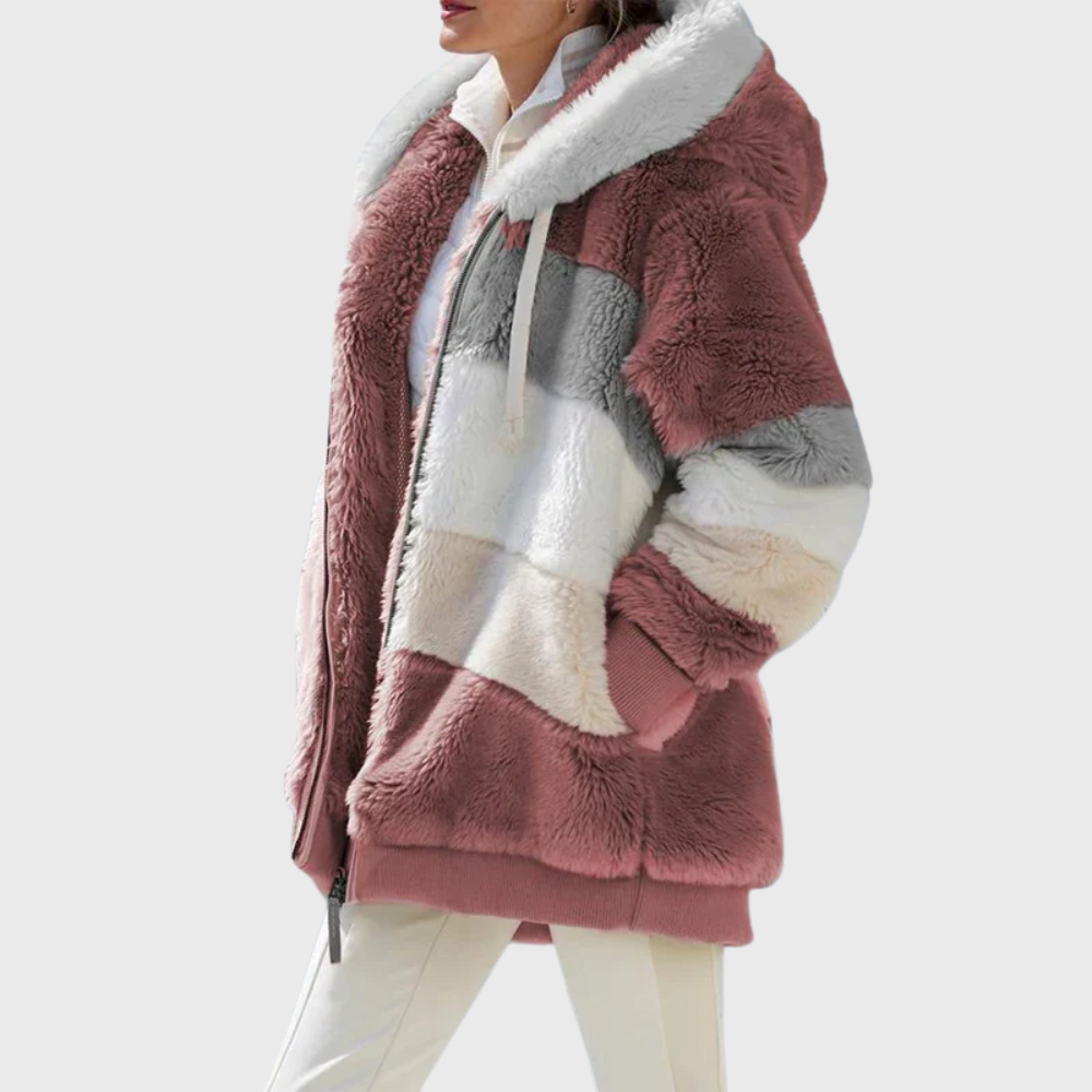 Women's Jacket - Multicolor Warm Puffer - Sofia - product view 7