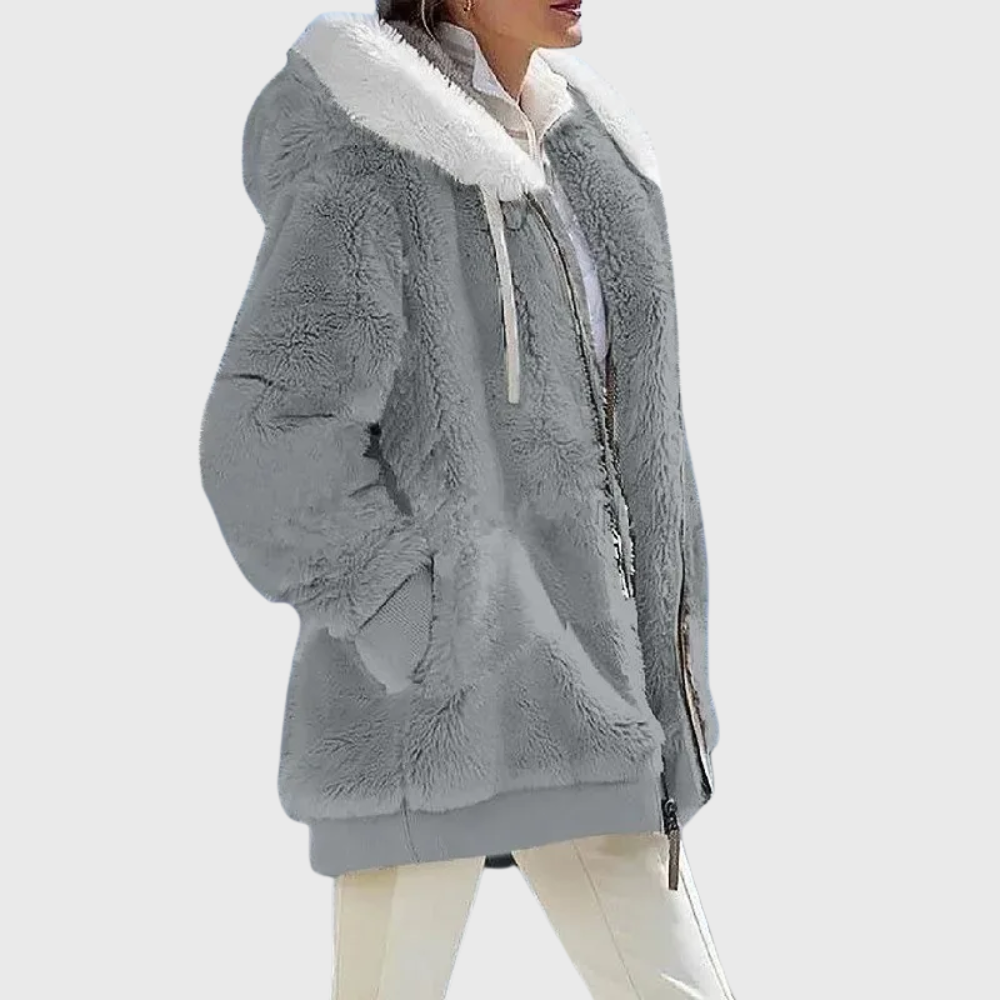 Women's Jacket - Multicolor Warm Puffer - Sofia - product view 9