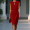 Women's Midi Dress - Graceful Flowing - Laurena - product view 9