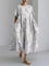 Women's Dress - Loose Round Neck - Amanda - product view 14